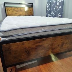 MOVING- Wooden Twin Bed