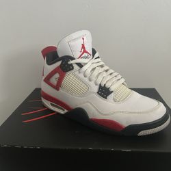 Air Jordan 4 Red Cement Used Size 11