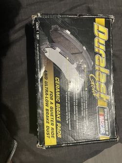 Brand New Duralast Breaks (Front)