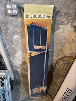 Rolling wardrobe