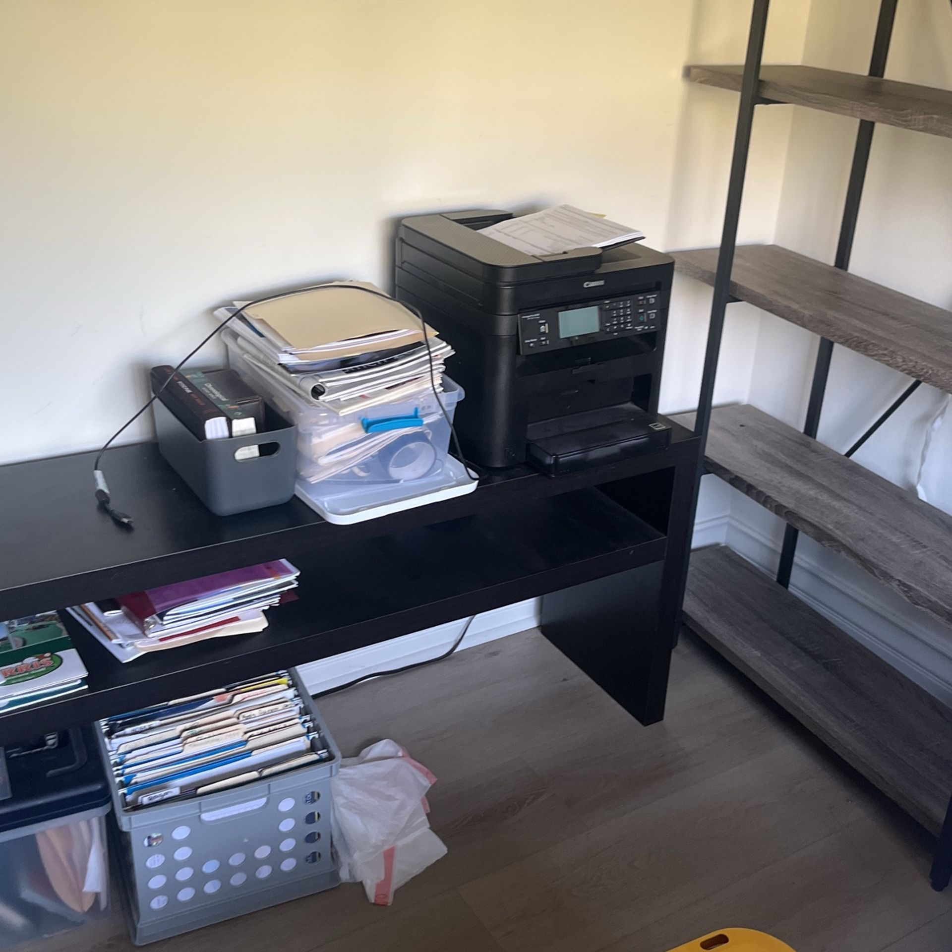 Home Office Utility Table Printer Etc 