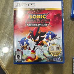 Sonic Shadow Generations For Ps5