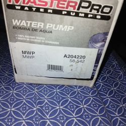 Master Pro Water Pump