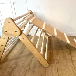 Pottery Barn Lily & River Pikler Triangle & Slide/Ladder 