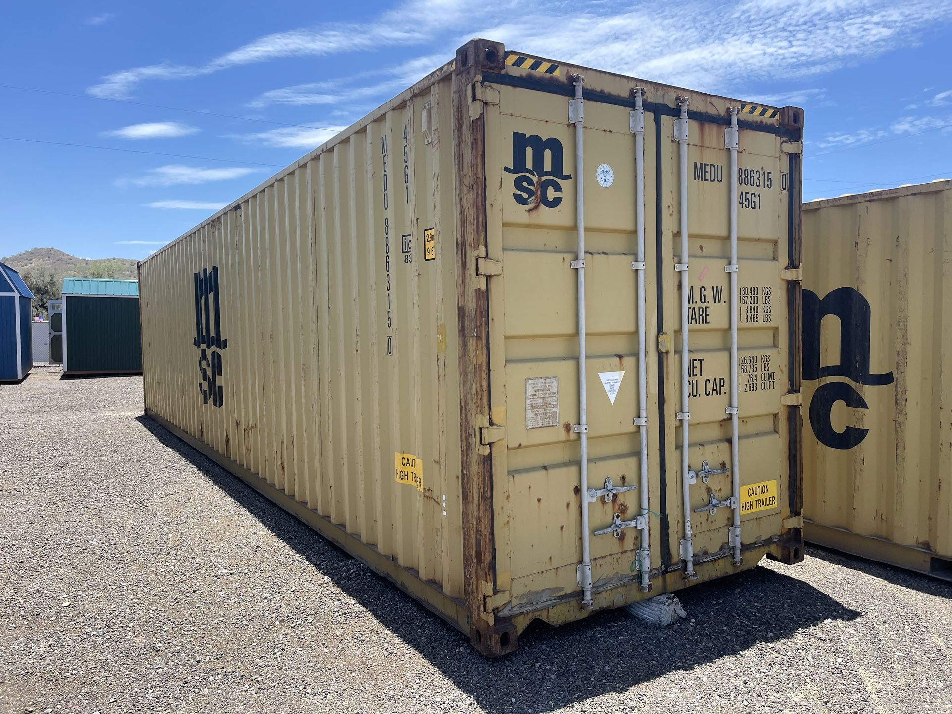 Need Storage ? We Got Connex Available