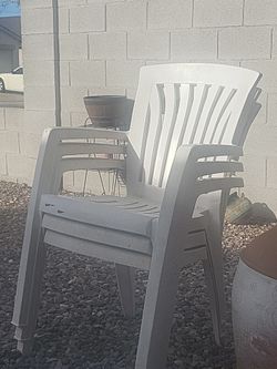 3 outdoor chairs
