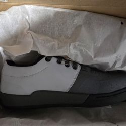 Brand New Five Ten Freerider Pro Mountain Bike Shoes. Grey/ Black/ White Men's Size 10.5