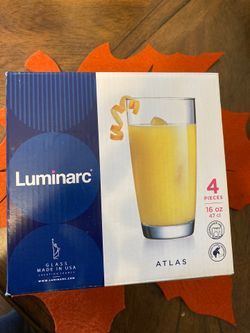3 pieces Glasses 16oz each