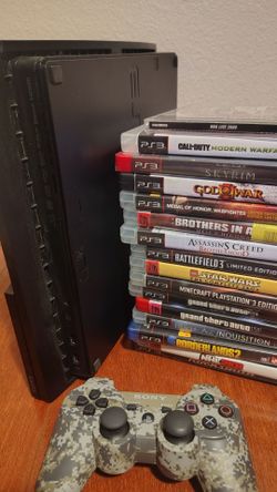 Custom PS3 256 GB SSD with games