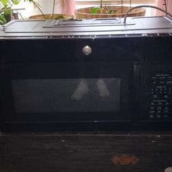 GE Cabinet Mounted Microwave - Black