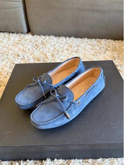 Tod's Blue Gommino Driving Loafers - US Women's Size 6 (EU 36)