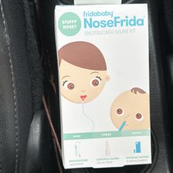 Nose Frida Baby With Saline And Filters