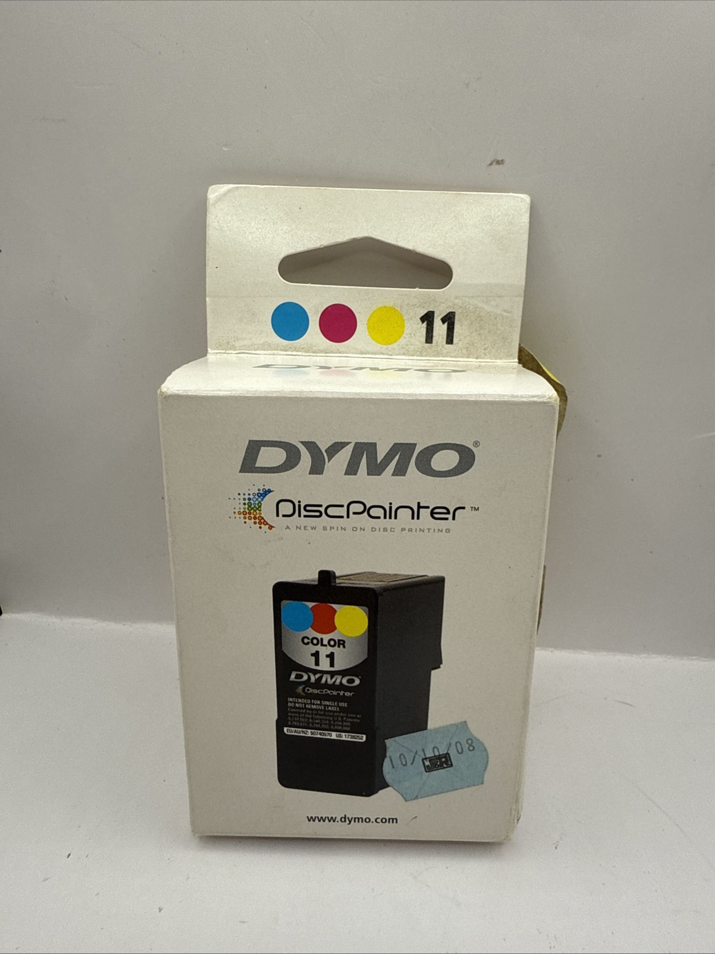 Dymo 11 DiscPainter Color Inkjet Printer Disc Painter Ink Cartridge BRAND NEW