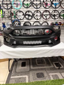 Fits 2018-2023 Ford Mustang Mach 1 style front bumper
