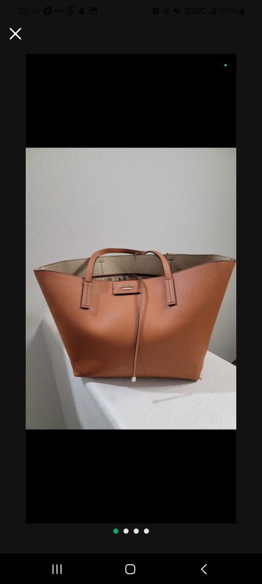 Guess Purse Used /Ruvalino Diaper Bag New