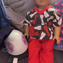 American girl doll “Julie”