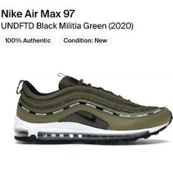 Nike Air Max 97 Undefeated Size 7.5