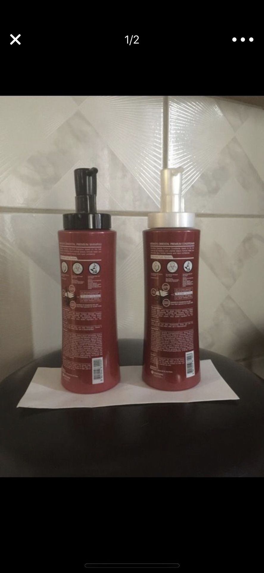 Kerasys oriental shampoo and conditioner