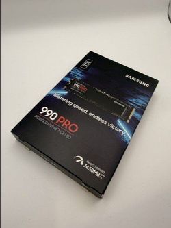 Samsung 990 PRO 2TB NVMe PCIe 4.0 M.2 2280 (MZ-V9P2T0B/AM) (Sealed)Samsung