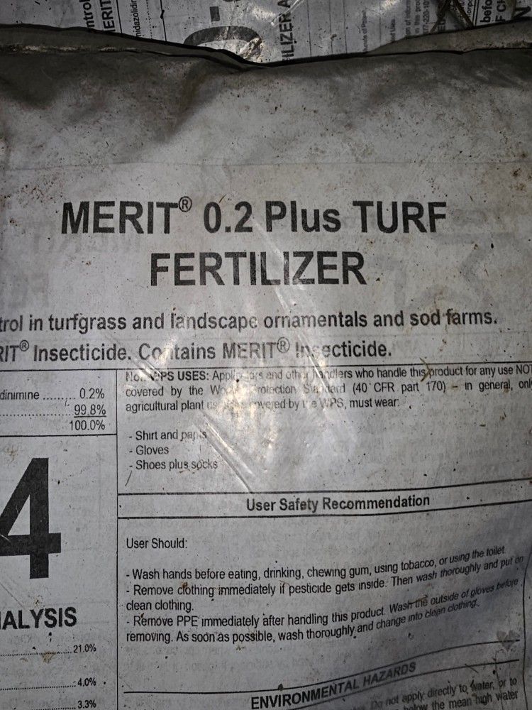 Fertilizer With Grub Control Half Price