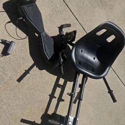 Jetson hoverboard + cart seat