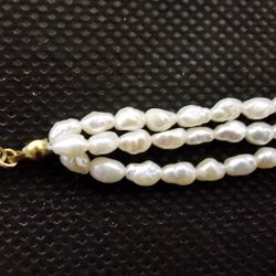 "Murata Pearl" Necklace And Bracelet 