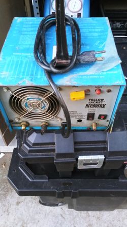 HVAC refrigerant recovery machine