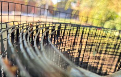 Chicken wire fencing