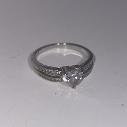 Heart Ring Silver 