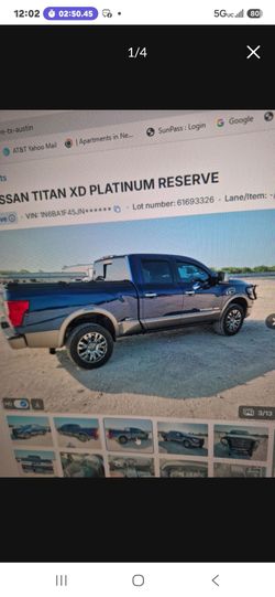 No engine nissan titan  xd