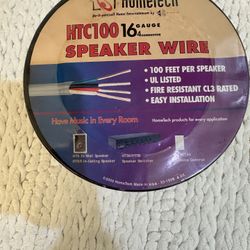 Speaker Wire - HTC100 16 Gauge, 4 Conductor 
