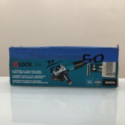  Makita 7.5 Amp Corded 4-1/2 in. X-LOCK Angle Grinder with AC/DC Switch-GA4570