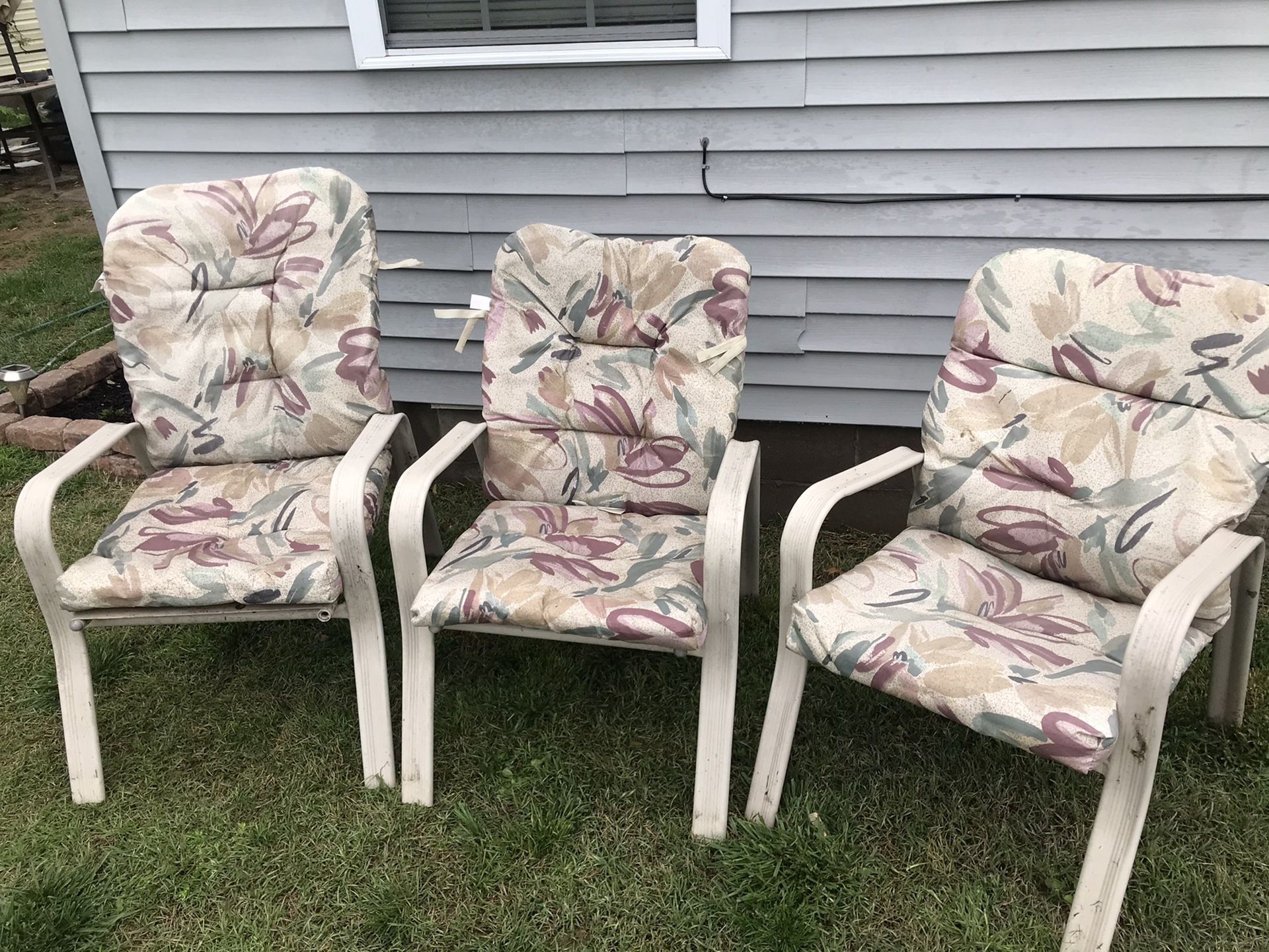 Outdoor chairs & cushion