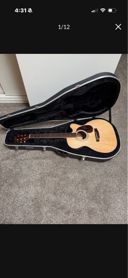 Zager Acoustic Electric Guitar ZAD900 OMCE Aura