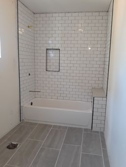 Tile installation