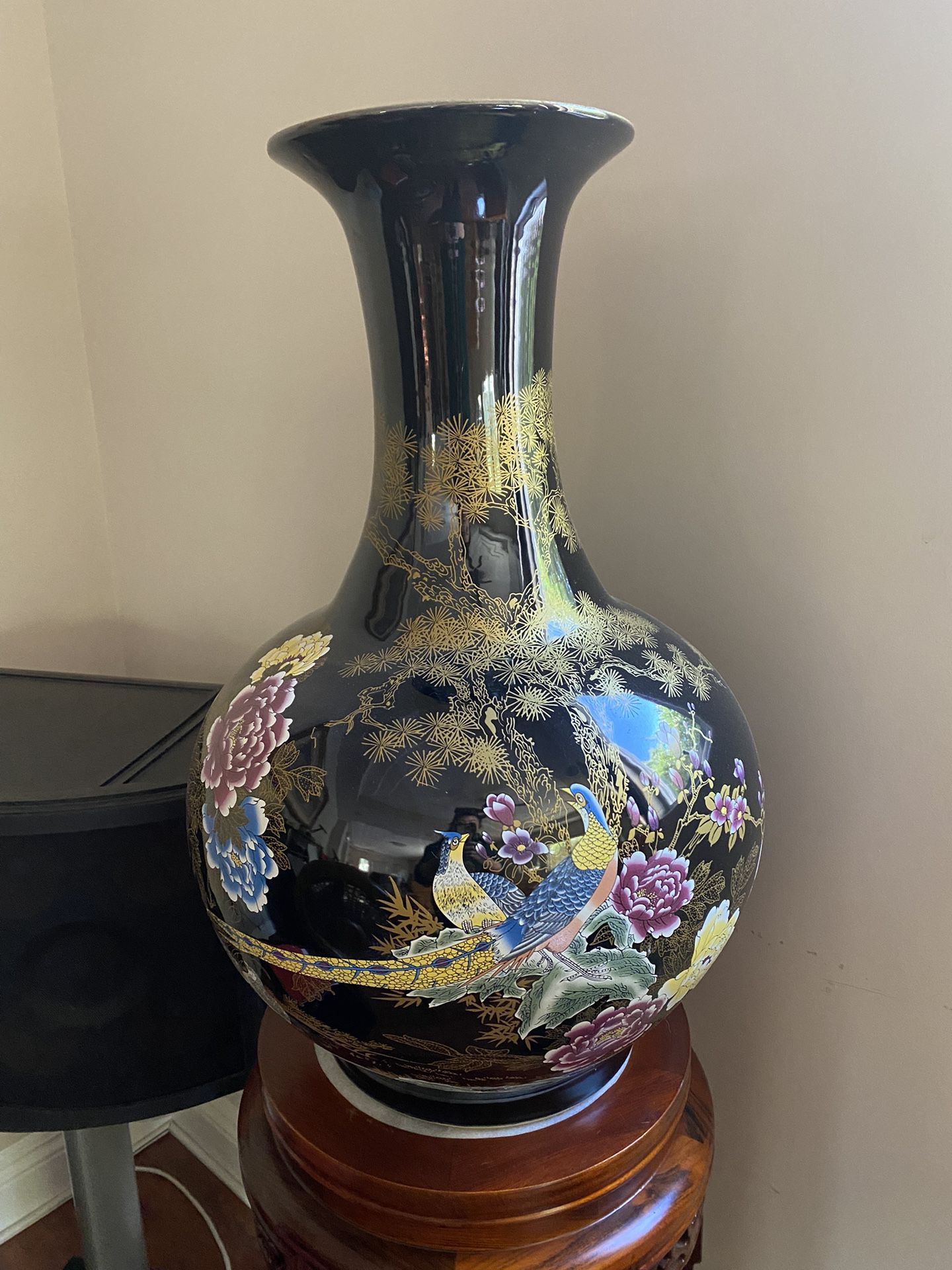 China Vase 24”H 15”W