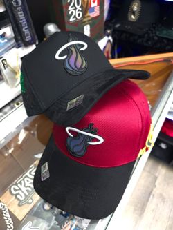 Miami Heat hats 100% Authentic ✅️