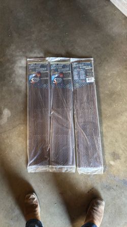 Rain gutter guards