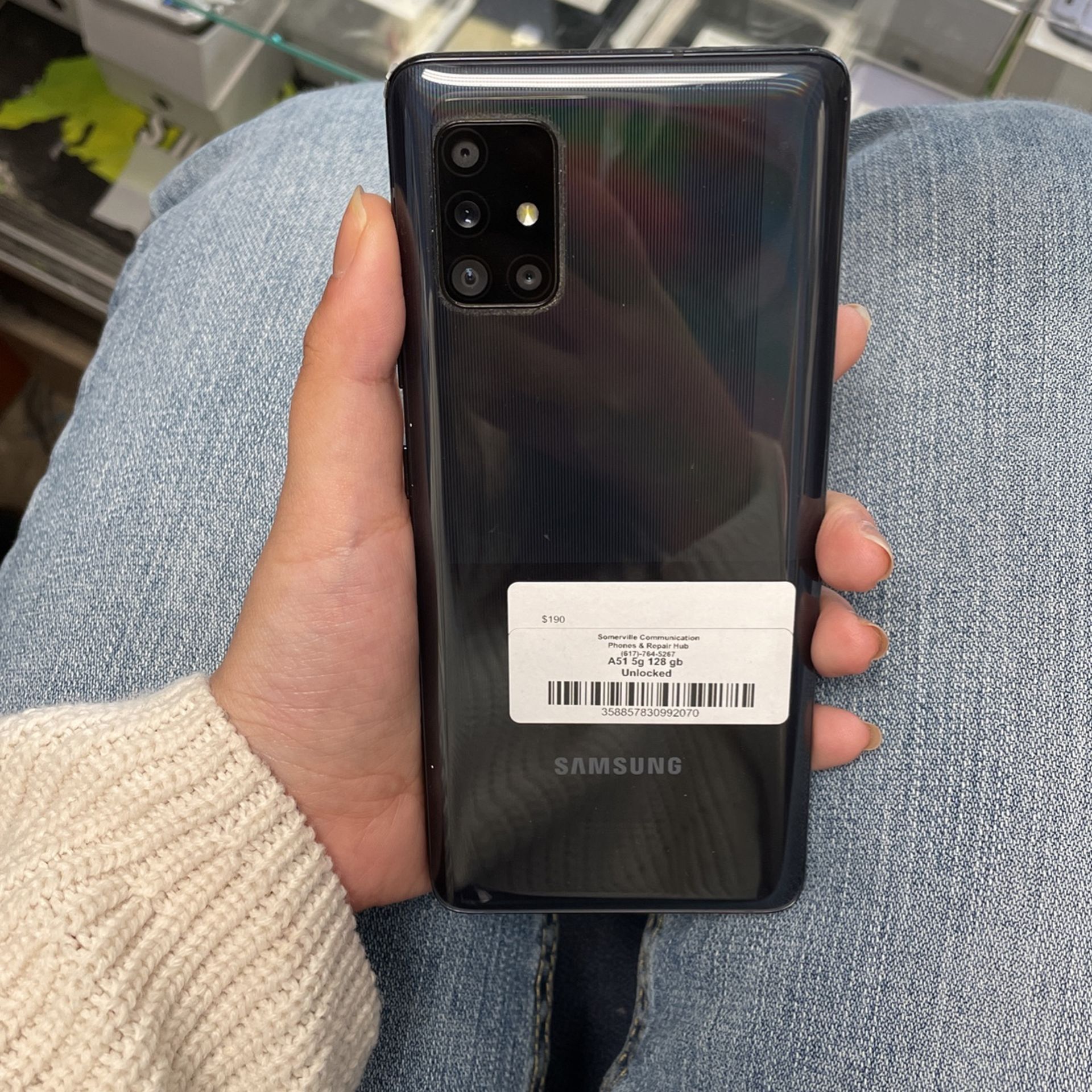 Samsung Galaxy Samsung Galaxy A51| Unlocked | Comes with store warranty| Free Cable & Charger | Unlocked | Comes with store warranty| Free Cable & Cha