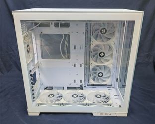 Lian Li O11 Dynamic EVO White - Starter Kit (10 Fans + CPU Cooler)