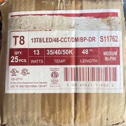 SATCO 4’ LED Tube Lights