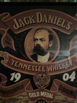 4 Jack Daniels Poster 1988 Tennessee Whiskey 1904 St. Louis MO. Expo 16x20