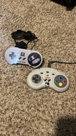 Super Nintendo controllers