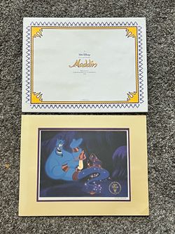 Disney’s Aladdin Official Lithograph