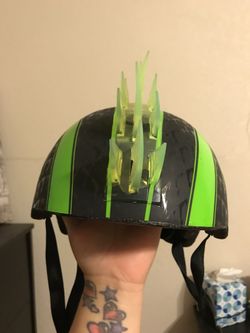 Raskullz Bolt LED Green Bike Helmet Child 5 for Sale in Tucson