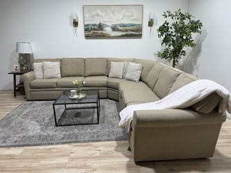 Large Curved Corner Sectional Couch - Delivery Available 