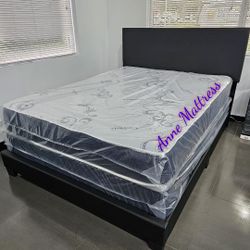 NEW QUEEN MATTRESS AND BOX SPRING 😉 100% QUALITY & CONFORM 👌