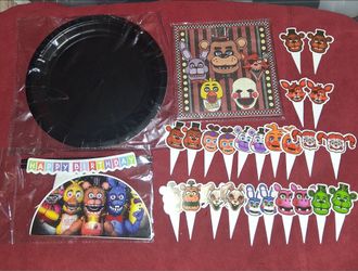 Five Nights At Freddy's Party Supplies