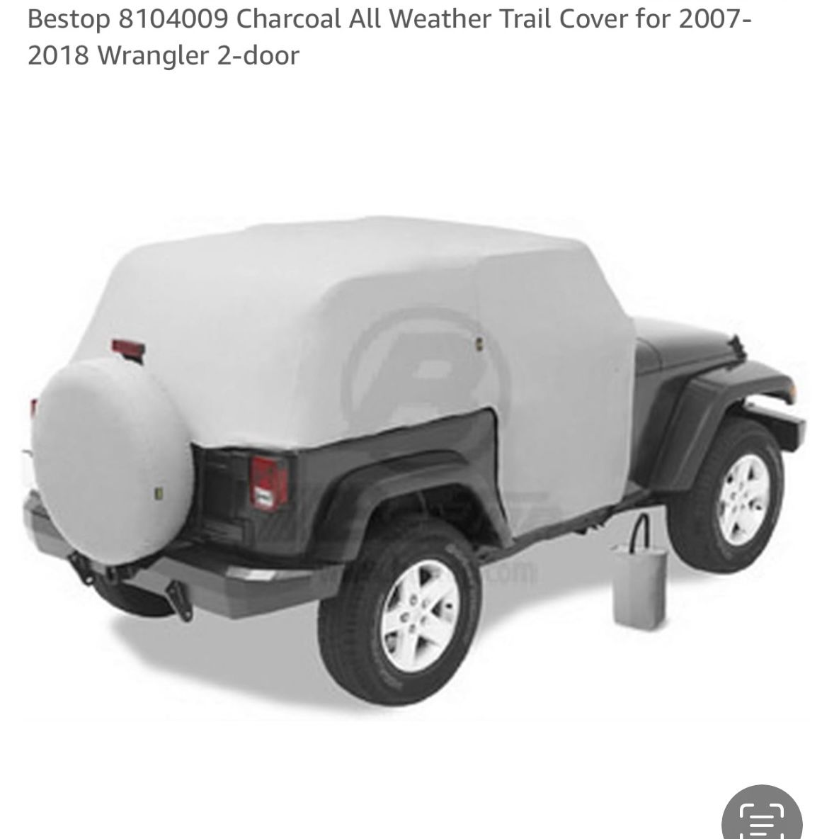 All Weather Cover For jeep Wrangler 2 Door