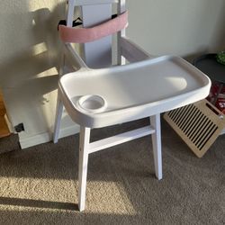 White highchair